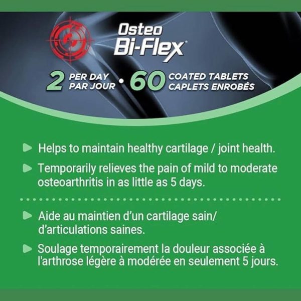 قرص Osteo Bi-Flex Joint Health – گلوکزامین + زردچوبه