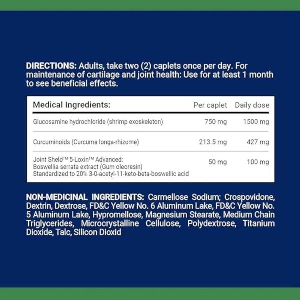 قرص Osteo Bi-Flex Joint Health – گلوکزامین + زردچوبه